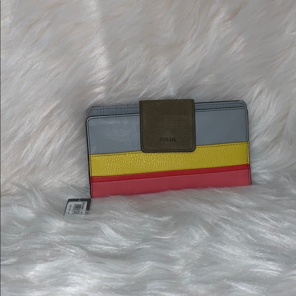 NWT: Fossil Emma Tab Clutch/Wallet